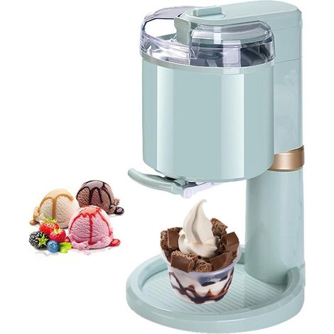 Gelatiera, 1000 ml, fai da te, portatile, facile da usare, completamente automatica, per uso domestico