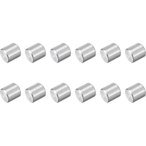 12pcs M8x8mm Goupille Cylindrique Étagère, Goujons Cylindriques Acier Inoxydable 304, Support Cheville d'Étagère Fixation pour Fabrication Industrie Mécanique Installation Meuble (1/5)
