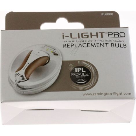 Remington testina lampada ricambio epilatore luce pulsata iLight Pro IPL6000