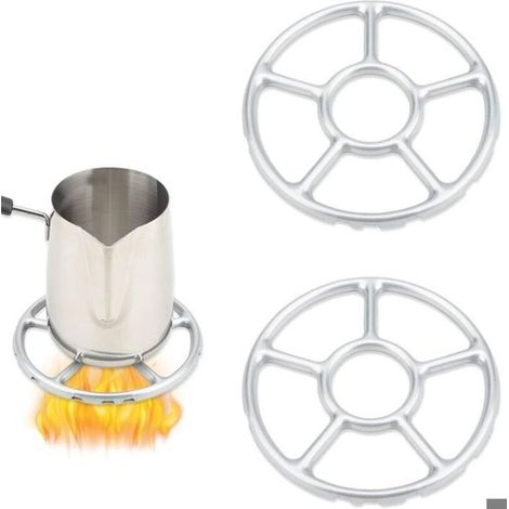 2 (6.1in/15.5cm) réducteurs de gaz pour Plaque Réducteur de gaz Wok Rack Cuisinière à gaz Wok Rack Cuisinière à gaz Cuisinière (1/4)