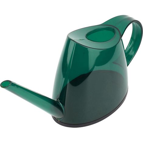 Arrosoir de jardin fleuri déco 1,2L vert, bec long pour arrosage précis, pulvérisateur à main élégant (1/5)