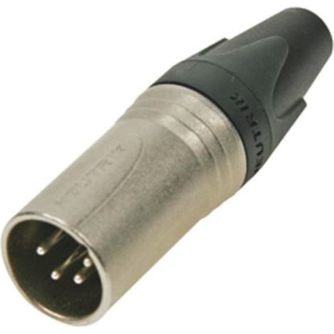 Neutrik - CONNECTEUR XLR, 4 POINTS MÂLE, ARGENTÉ, NICKEL (1/2)