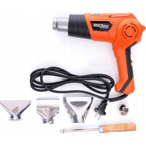 Pistola termica elettrica con display LCD 230V 2000W 2 velocità 4 ugelli KD3029 (1/5)