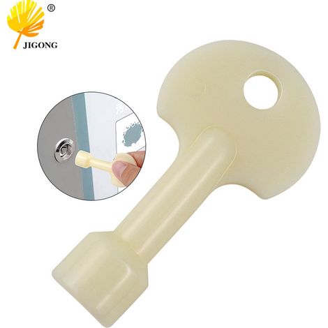 Serrure de porte de poubelle, serrure triangulaire à clé tournante, poubelle d'hygiène extérieure, gestion de propriété, épluchures de fruits, clé de poubelle