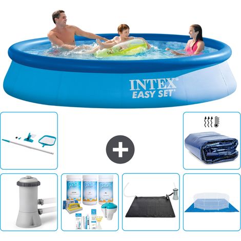 Intex Piscine Easy Set Ronde - 366x76 cm - 7-pièces S20237 (1/5)