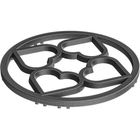 Support Plaque Gaz 19cm - Grille Fer 8 Fentes - Pour Wok Cafetiere Fonte - Universel (1/5)