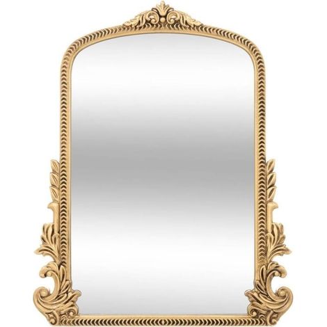 Miroir moulure 31x25cm doré (1/5)