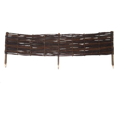 Weidensteckzaun 120x25 cm