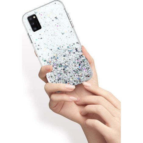 Funda para Samsung Galaxy A41, brillante y transparente. (1/3)