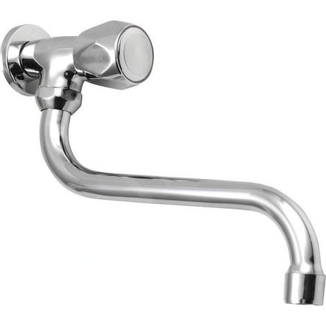 Aqualine - Robinet de lavabo, pour eau froide, pour eau froide, chrome ZY1812 (1/5)