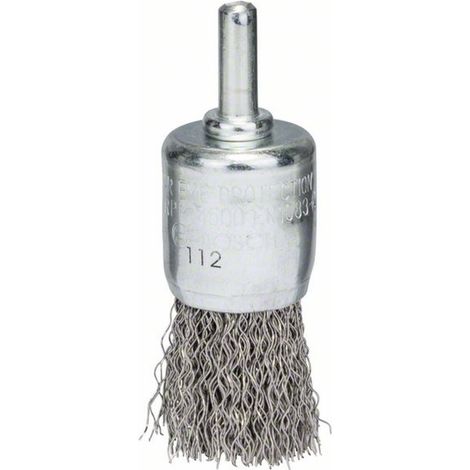 Bosch Pinselbürste, Edelstahl, gewellter Draht, 0,3 mm, 25 mm, 4500 U/ min (1/5)