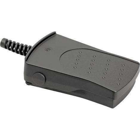 Marquardt 2420.0101 Interruttore a pedale nero IP67