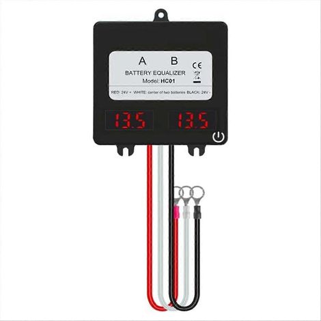 Égaliseur de batterie compatible avec onduleur CC de tension 2S 12V/24V (1/5)