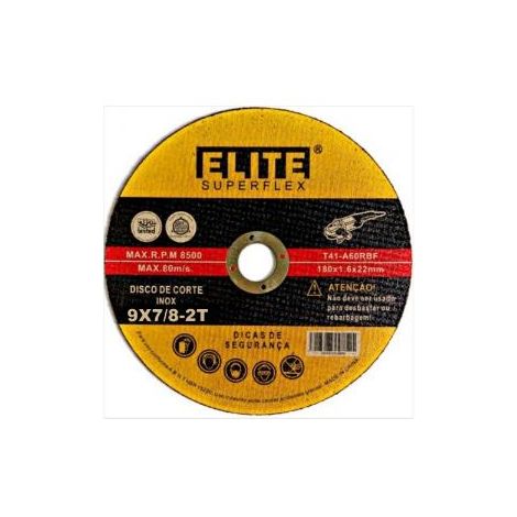 FPLUS disco corte inox 115x1x22.23 elite , La línea de discos de corte de acero inoxidable ELITE es altamente resistente y proporciona cortes limpios, sin quemaduras ideal para el