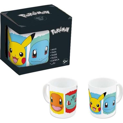 Pokémon Taza de cerámica coloreada 325 ml regalo