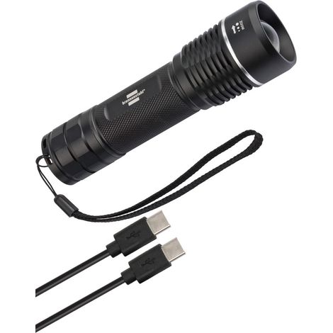 Brennenstuhl LuxPremium TL 1201 AF linterna potente negra