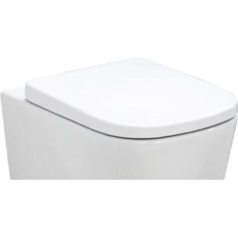 Copriwater Tratto in Termoindurente bianco frizionato