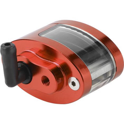 Réservoir Liquide de Frein Embrayage Maître Cylindre Bocal Universel Moto Accessoire Orange