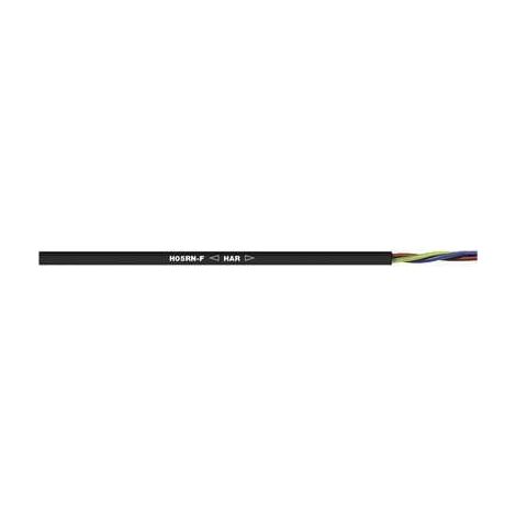 Lapp Cable H05RN-F Negro 0,75 mm² Aislamiento de Policloropreno
