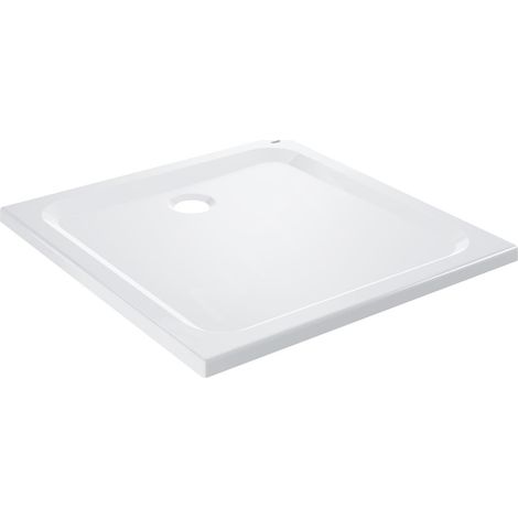 Grohe – Receveur de douche à encastrer 900x900 mm – Acrylique blanc alpin – Épaisseur 3,2 mm – Diamètre évacuation 90 mm – 39301000 (1/6)