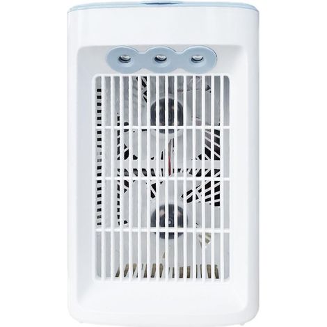 KZQ Tragbarer USB-Tischventilator, Tischklimaanlage, Leise Wasserkühlung (1/4)