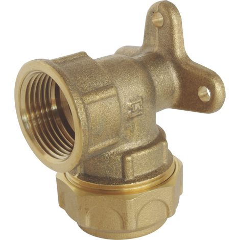 SOMATHERM PER VOI - ottone applique per tubo in PE D25 - F20 / 27 - bloccaggio esterno (1/4)