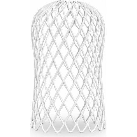Grille 10 Pièces en Aluminium pour Gouttière Blanc 3 Pouces (1/5)