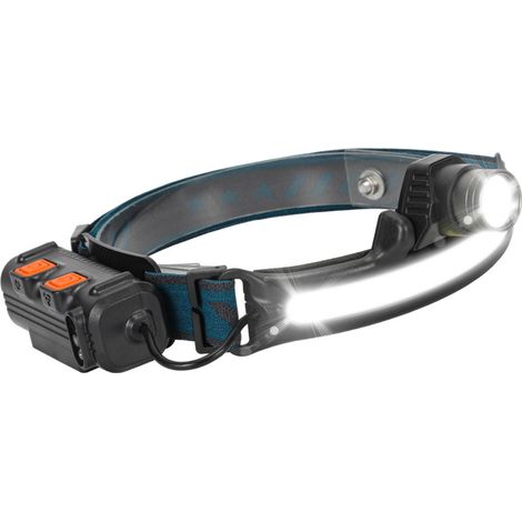 SWANEW Lampada Frontale Ricaricabile LED USB Impermeabile con 5 modalità Rilevatore di Movimento IPX65 Campeggio Ciclismo 1000 Lumen (1-St) (1/5)
