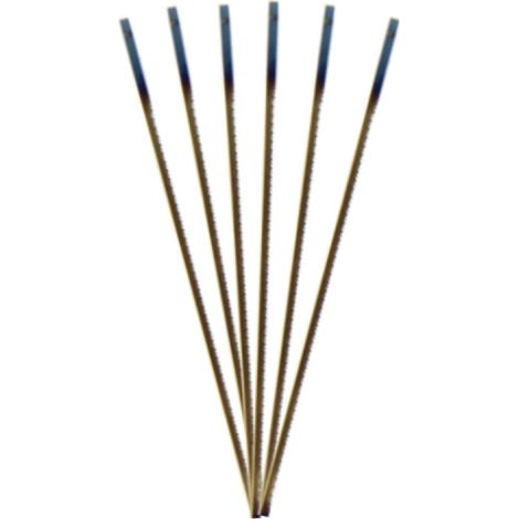 SCHEPPACH KIT 6 SAGEBLATTER DEKUPIERSAGE LAUBSAGE 135x2x0,25 mm 25T UNIVERSAL (1/2)