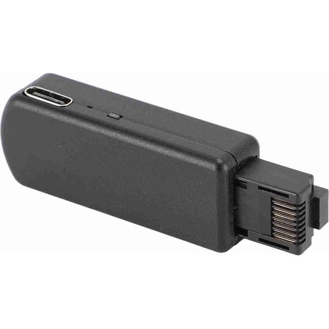 USB Adapter for Tools, Type-C Ethernet Cable with Plug and Play Function, Black Aluminum Alloy Web Server Adapter, Ideal for FW 9.0 and 11.0 Systems (1/5)