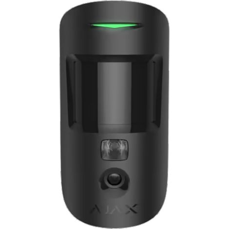 Ajax MotionCam PhOD Rilevatore PIR Pet immune foto videoverificasu richiesta NERO