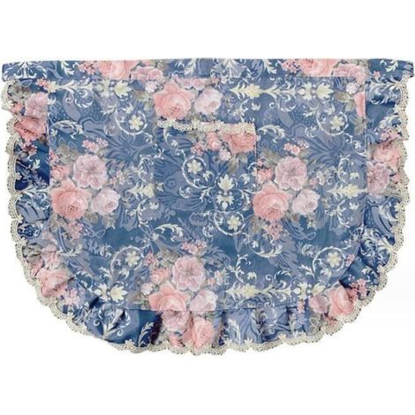 Tablier de cuisine - Maison Ébouriffé - Impression Bleu - 65x49 CM - Multi-usage - Lavable (1/3)