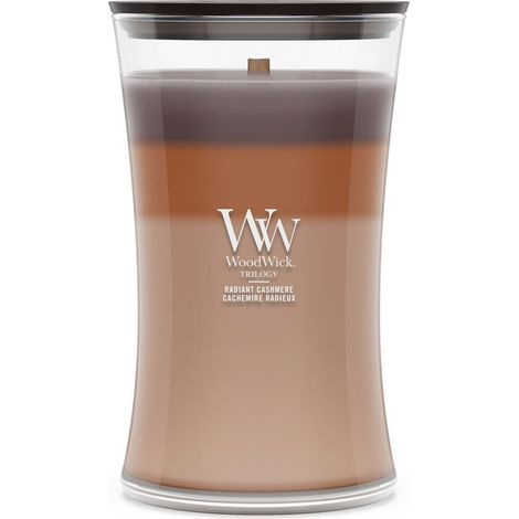 Bougie parfumée Grande bougie sablier Cachemire rayonnant Cadeaux pour femmes (1/5)