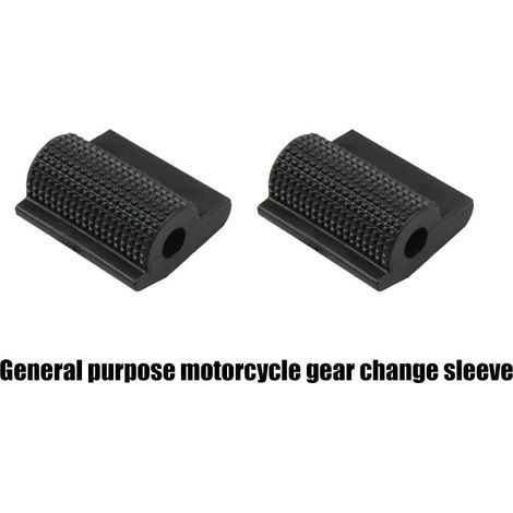 (Noir - 2 pièces) Extension de béquille latérale pour moto, repose-pieds, support de jambe modifié maxpower (1/4)