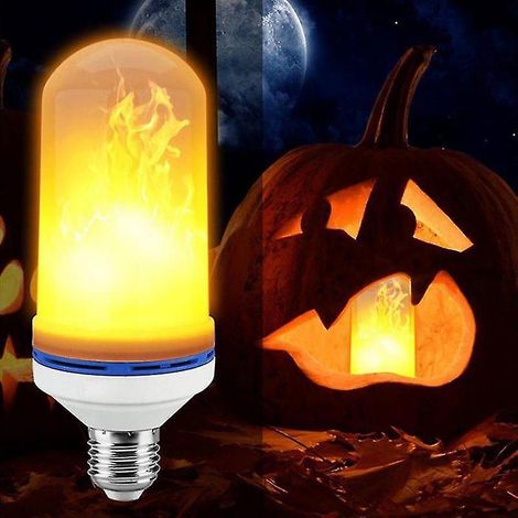 Ampoules LED décoratives effet flamme vacillante 5W, culot E27 (1/5)