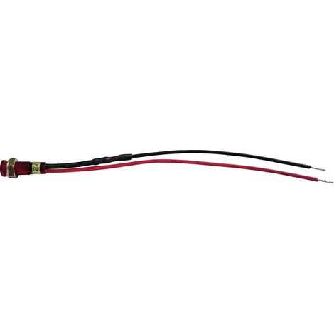 Lampada di segnalazione a LED rossa 9 V/DC, 15 V/DC BD-0503 (1/2)