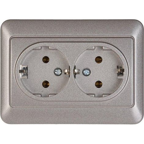 Enchufe doble Schuko elegante y moderno Harry Potter