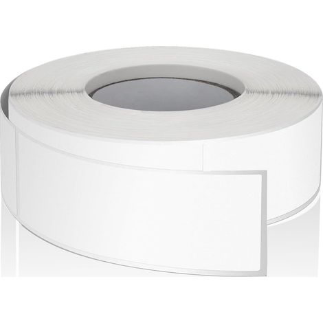 500 Pack White Rectangle Stickers 3" x 1" Color Coded Removable Moving Labels (1/5)