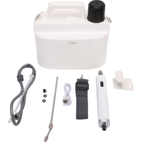 Spruzzatore elettrico ricaricabile da 5000 ml, spruzzatore da giardino senza fili con tracolla regolabile per prato (1/5)