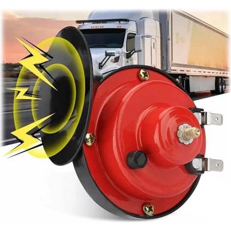 Clacson a chiocciola da 300 dB, super rumoroso per auto, moto, bicicletta, camion e barca - 12 V