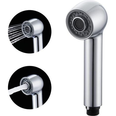 Pommeau de douche - pour mitigeur de cuisine - chromé (1/5)