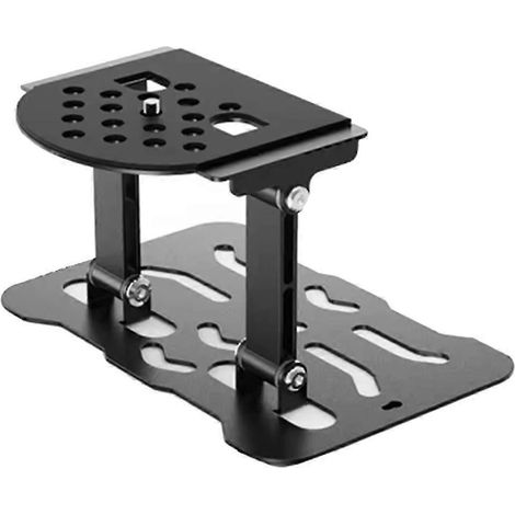 Support universel pour projecteur, fixation murale et plafond réglable, support métallique détachable, compatible avec les home cinémas et autres espaces intérieurs. (1/5)