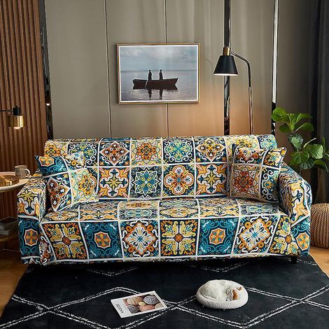 housse De Canap 2 Place 140-180cm Couverture Canap Avec Accoudoirs Moderne Couvre Canap Elastique Universelle Revtement De Canap Housse De Protect (1/4)