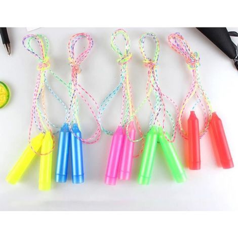 Corde à sauter - - Multicolore - Longueur réglable - Durable - Écologique (1/4)