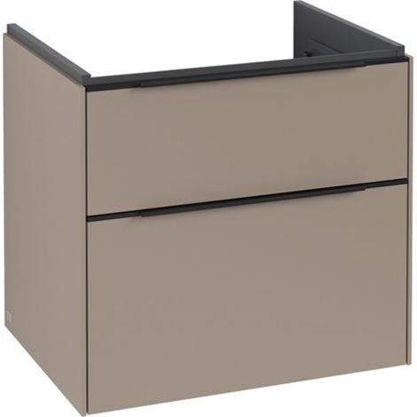 Villeroy & Boch Subway 3.0 armoire sous lavabo, 2 tiroirs, (1/2)