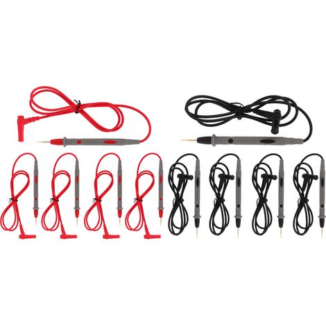 J.30026 20A Digitalmultimeter-Stiftprüfkabel, hitzebeständig, mit 4-mm-Bananenstecker (1/5)