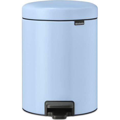 Brabantia Pattumiera a Pedale NewIcon 5 Litri Dreamy Blue (1/5)