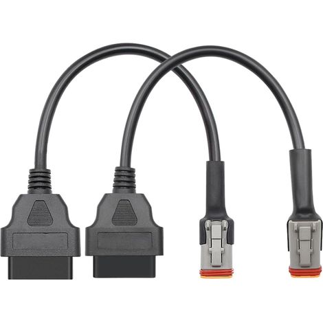 Réglages de moto Outil de diagnostic Câble adaptateur pour interface 6 + 4 broches Transfert de données Facile Plug and Play Moto (1/5)