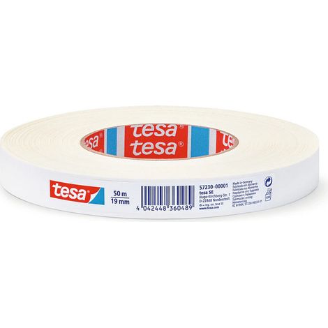 TESA 57230-00001-02 cinta adhesiva Apto para uso en interior Adecuado para uso en exteriores 50 m Blanco
