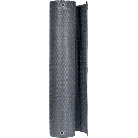Paravent de balcon à perforations gris anthracite (1/5)